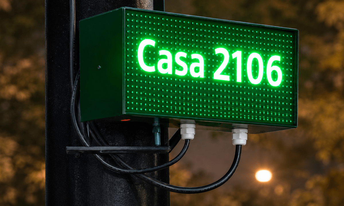(4G) Display Identificador de Alarma comunitaria