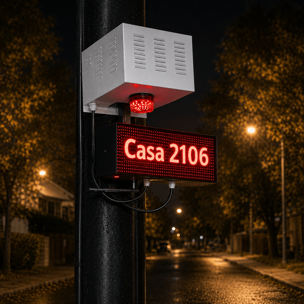 Sistema de Seguridad Vecinal Ultrasmart SOS 4G